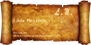 Láda Melinda névjegykártya
